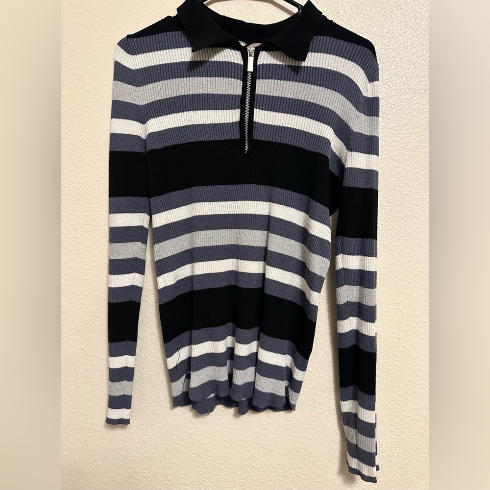 Dark striped long sleeve
